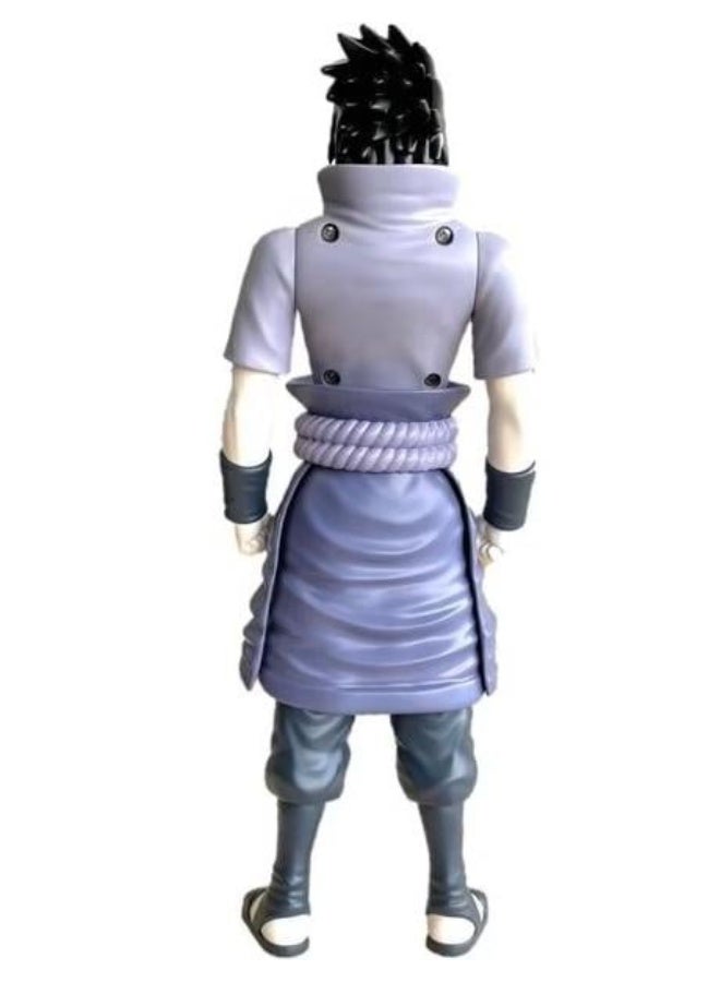 Bandai Anime Heroes Mega Sasuke Uchicha Collectible Figure 12-Inches | Naruto Shippuden | Action Figure | Display Figure | Perfect Gift for Collectors, Manga & Anime Lovers! - Image 5